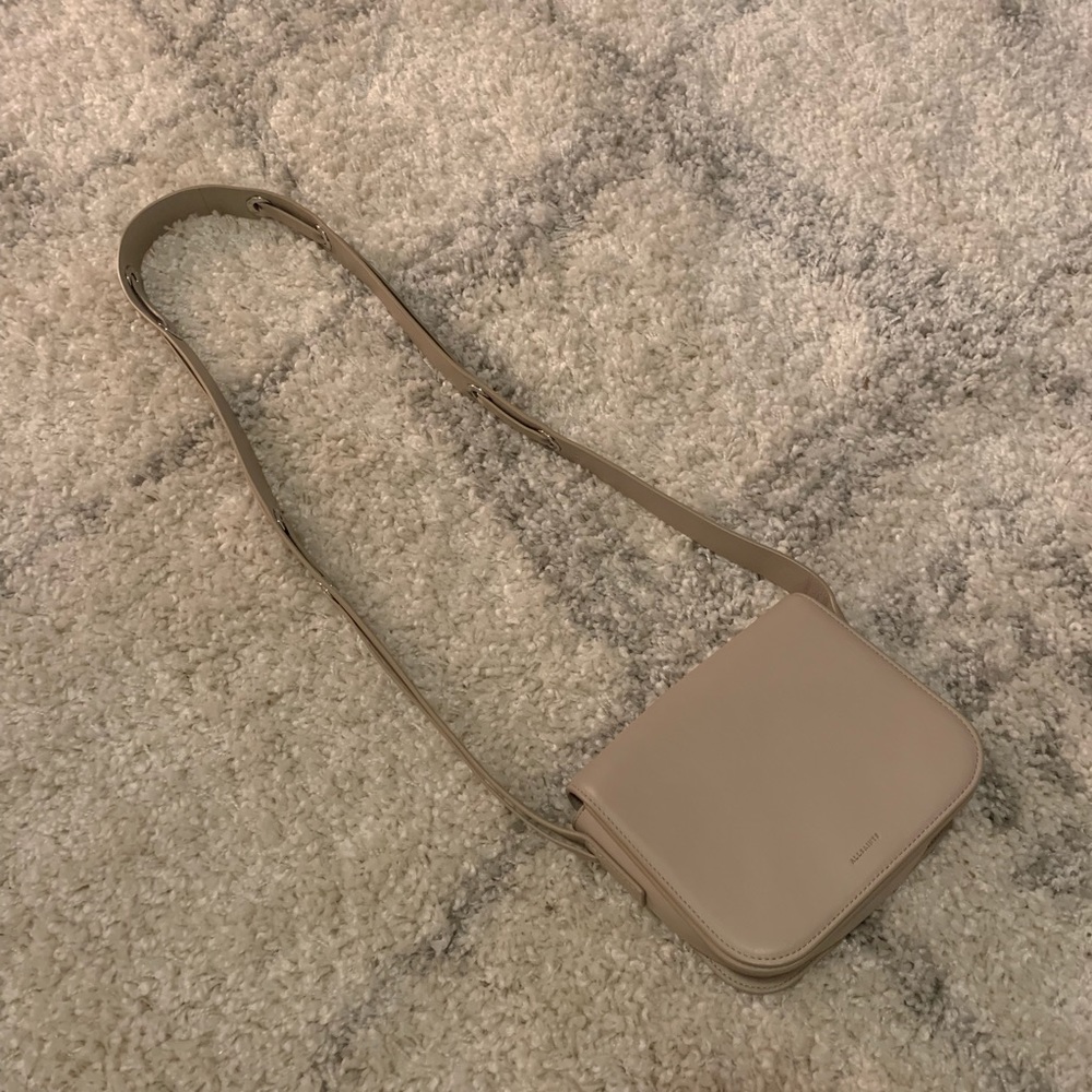 NWOT ALLSAINTS Ikuya Leather Crossbody Bag